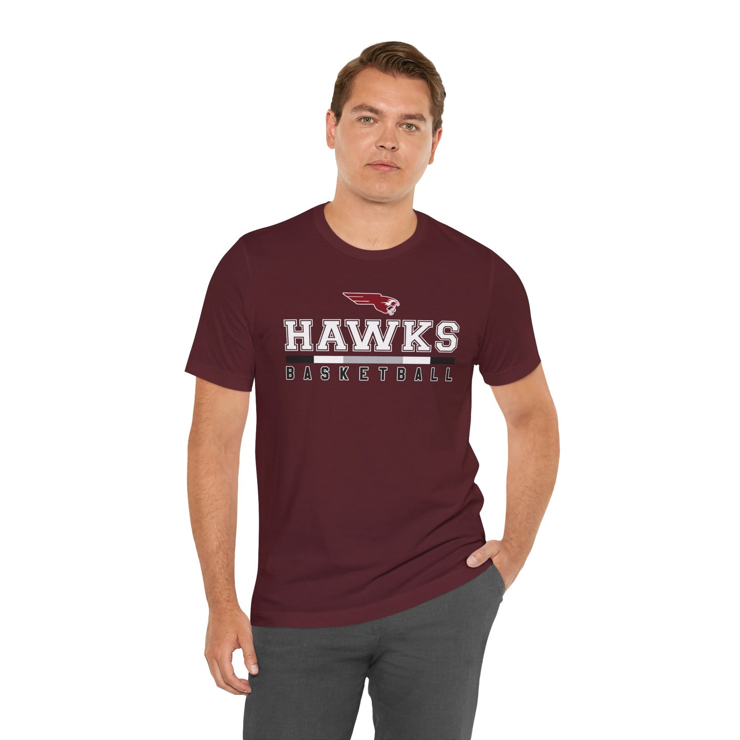 Hawks Basketball Statement | Softstyle T-Shirt