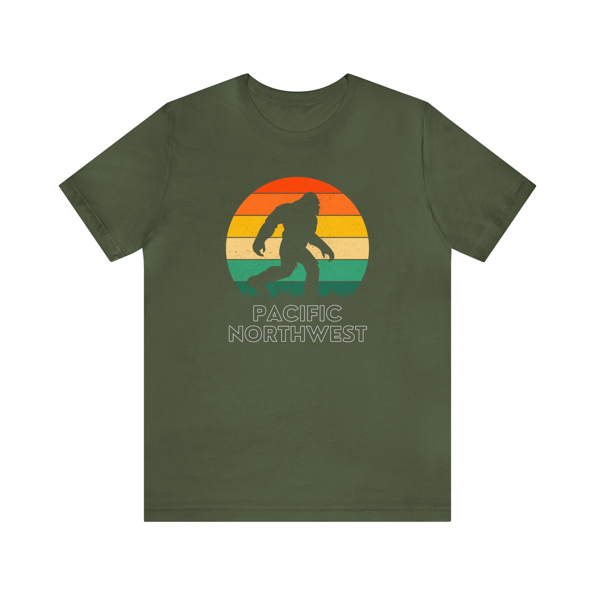 Pacific Northwest Bigfoot | Men/Unisex T-Shirt - Mightee