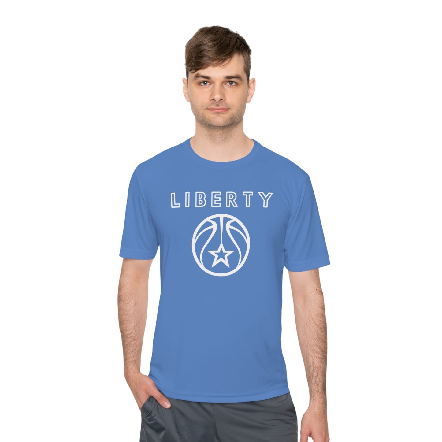 Liberty Basketball | Performance Moisture Wicking T-Shirt