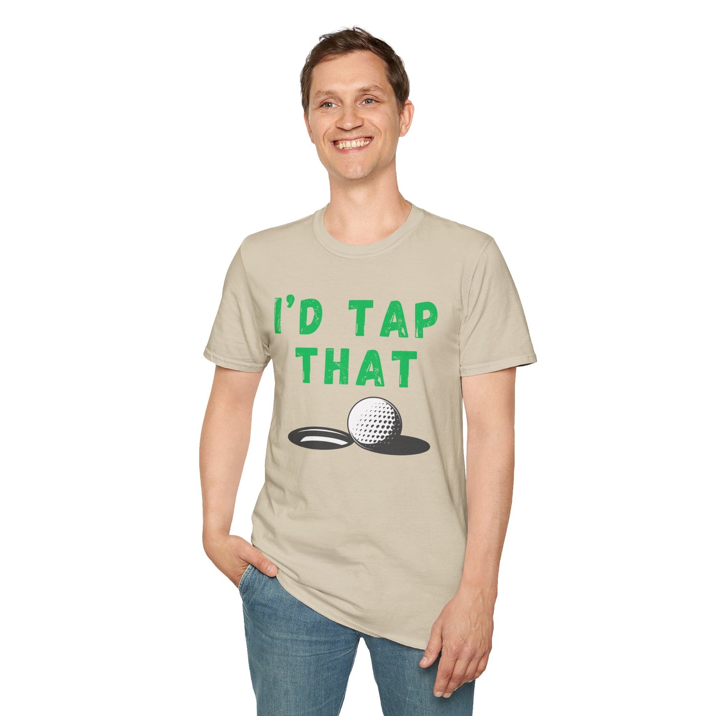 I'd Tap That Funny Golf T-Shirt | Premium Soft Tee