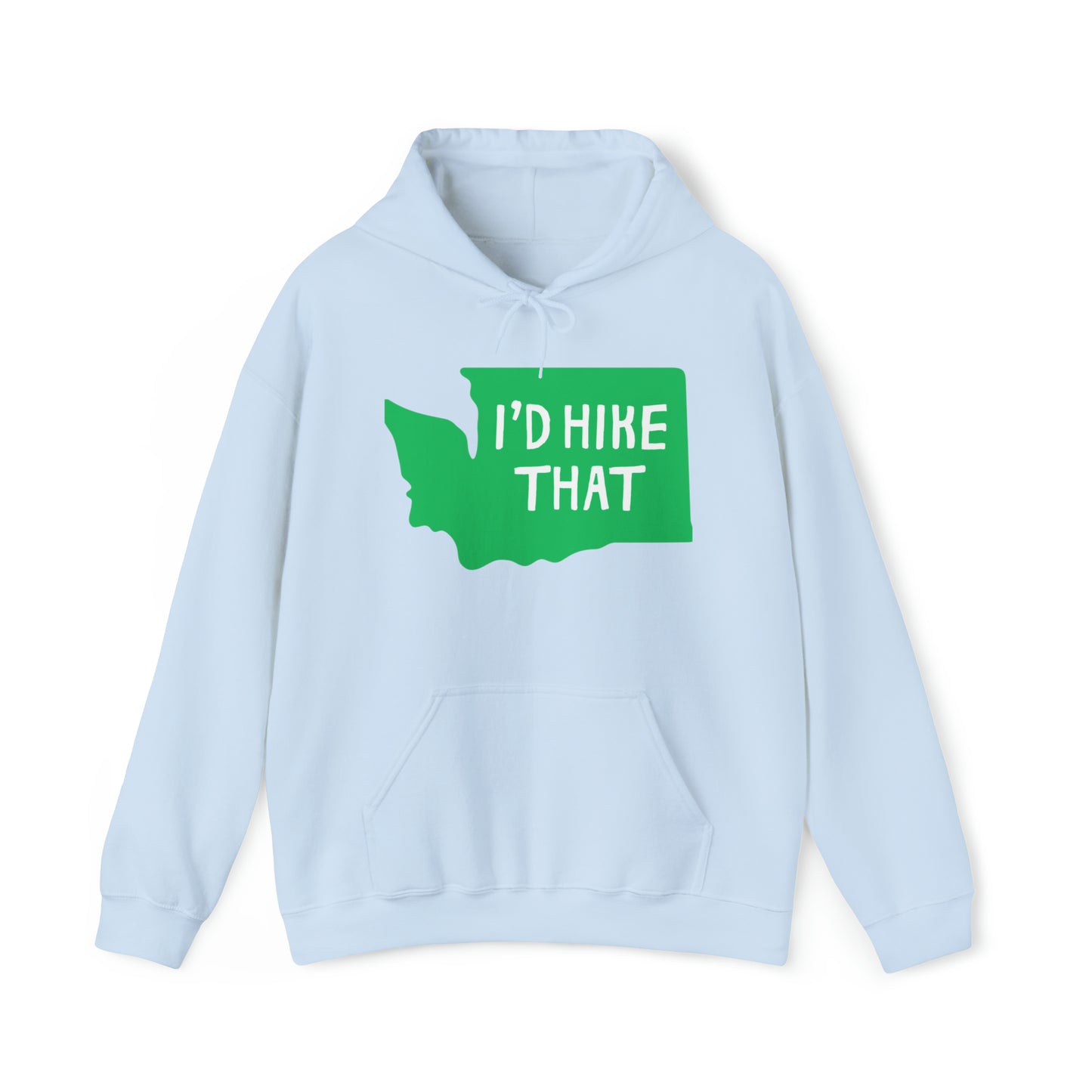 Washington I'd Hike That Hoodie | Premium Soft Pullover Hoodie