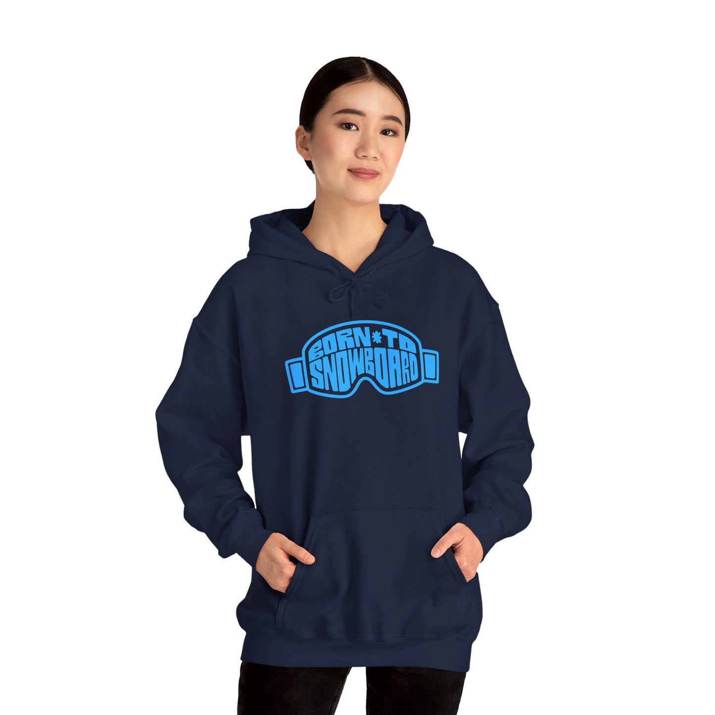 Born To Snowboard | Premium Soft Pullover Hoodie