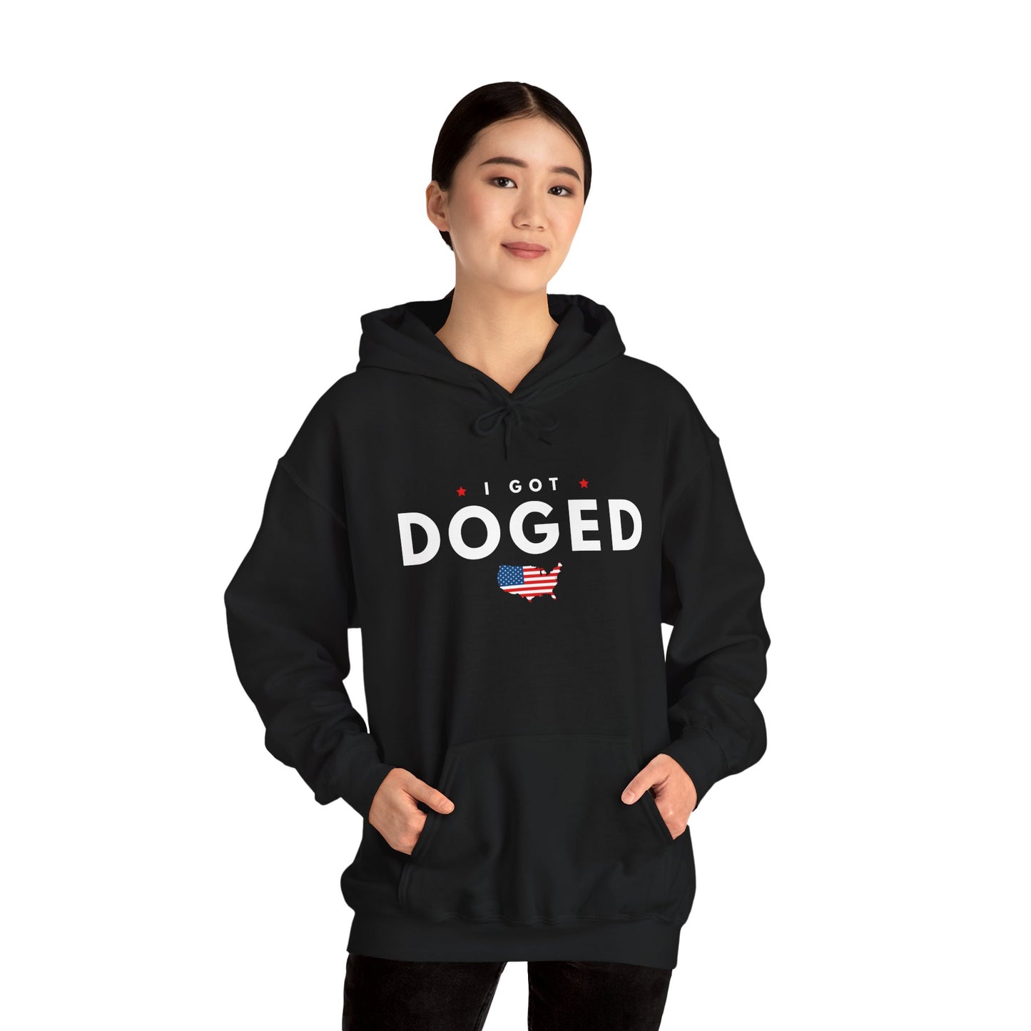 I Got Doged | Unisex Hooded Sweatshirt