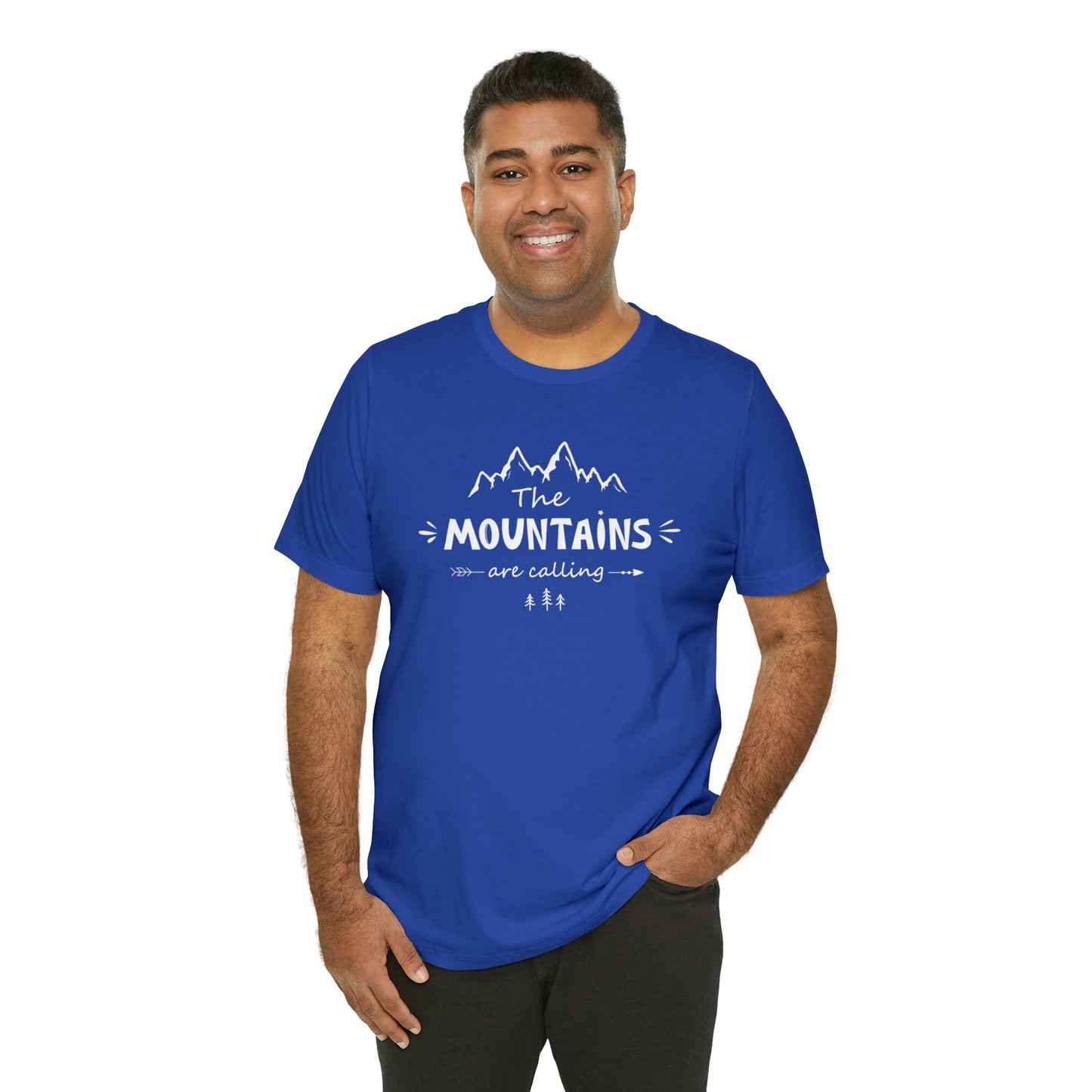 The Mountains Are Calling | Men/Unisex T-Shirt - Mightee