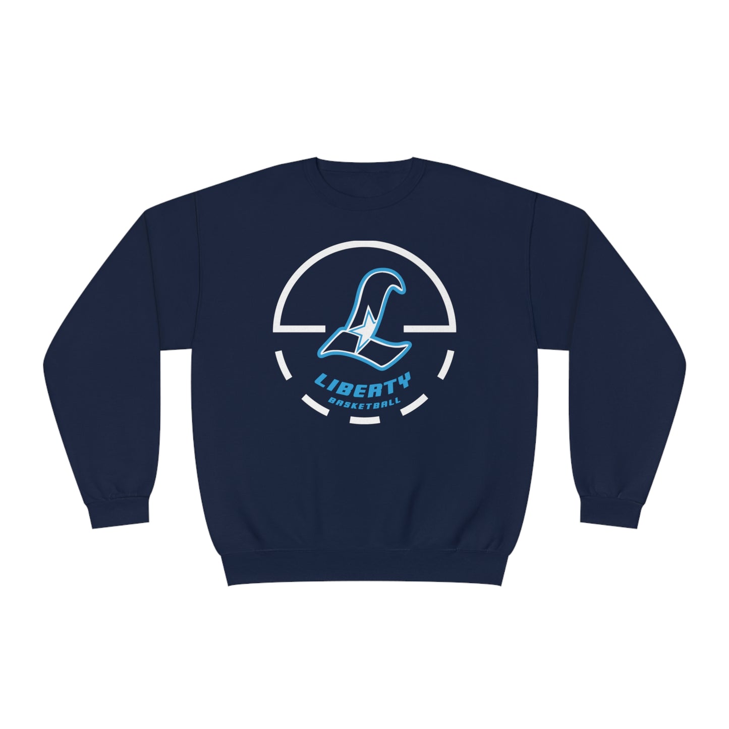 Liberty Falcons Game Time | Unisex NuBlend® Fleece Crewneck Sweatshirt