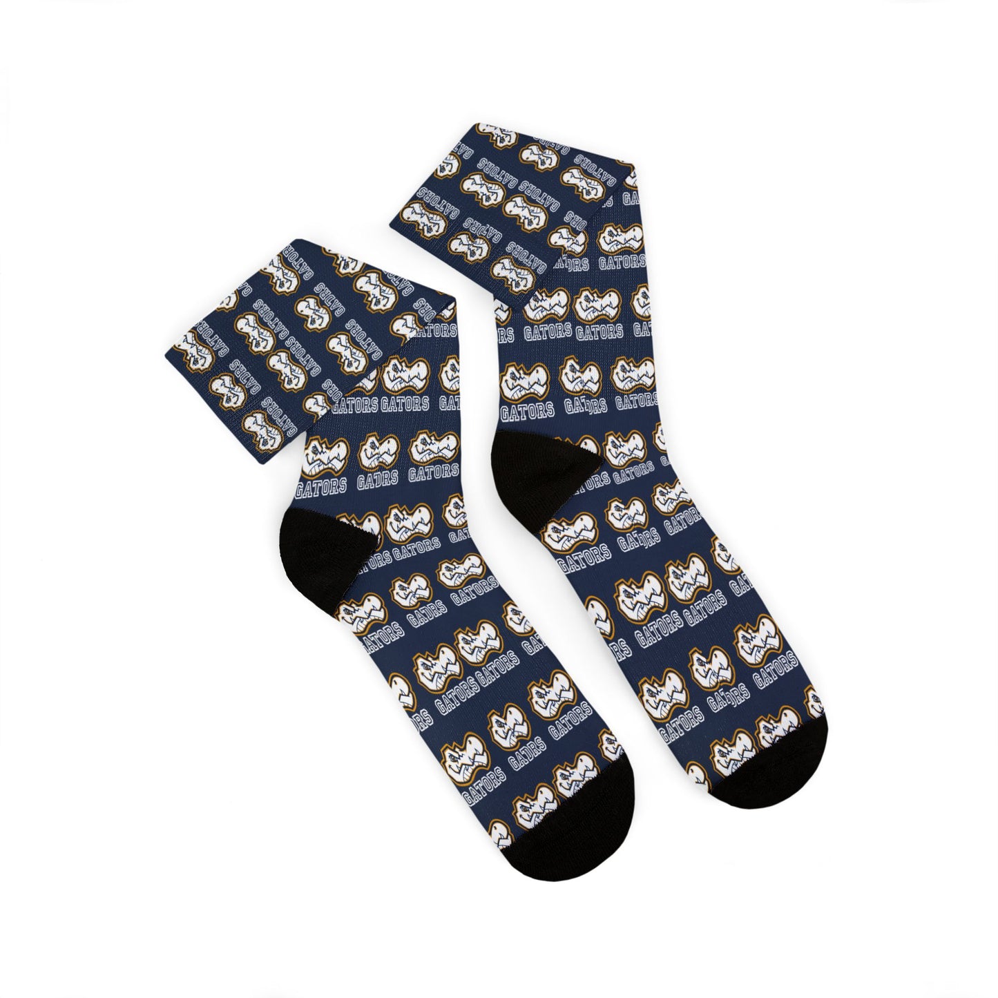 AWS Gators | Navy Crew Socks