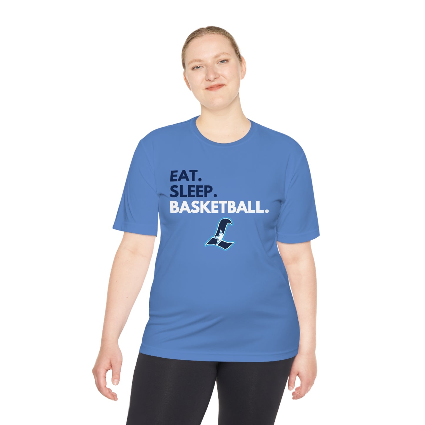 Liberty Eat Sleep Basketball | Performance Moisture Wicking T-Shirt