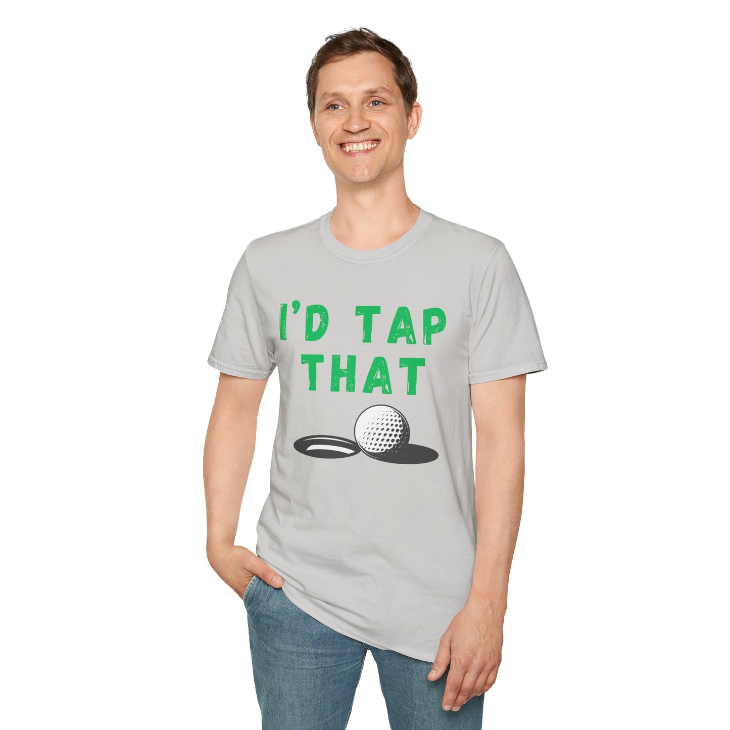 I'd Tap That Funny Golf T-Shirt | Premium Soft Tee