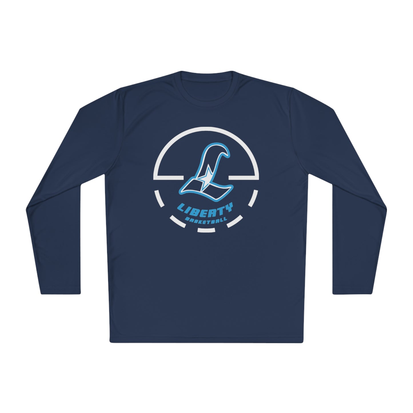 Liberty Falcons Game Time | Performance Moisture Wicking Long Sleeve Tee