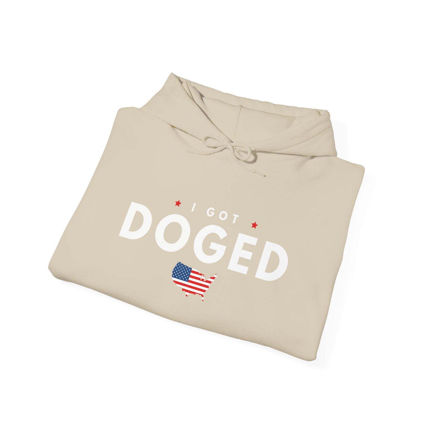 I Got Doged | Unisex Hooded Sweatshirt