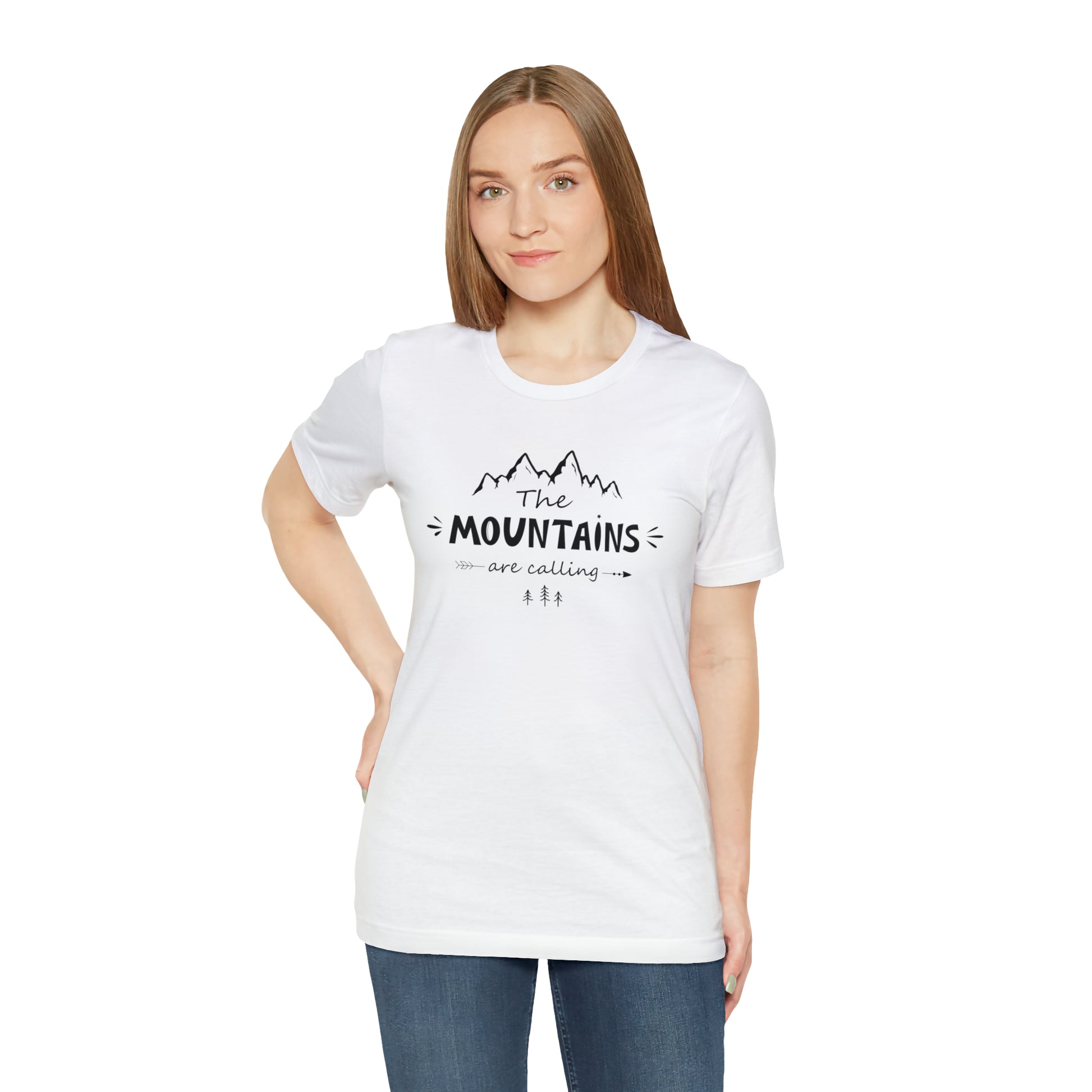 The Mountains Are Calling | Men/Unisex T-Shirt - Mightee