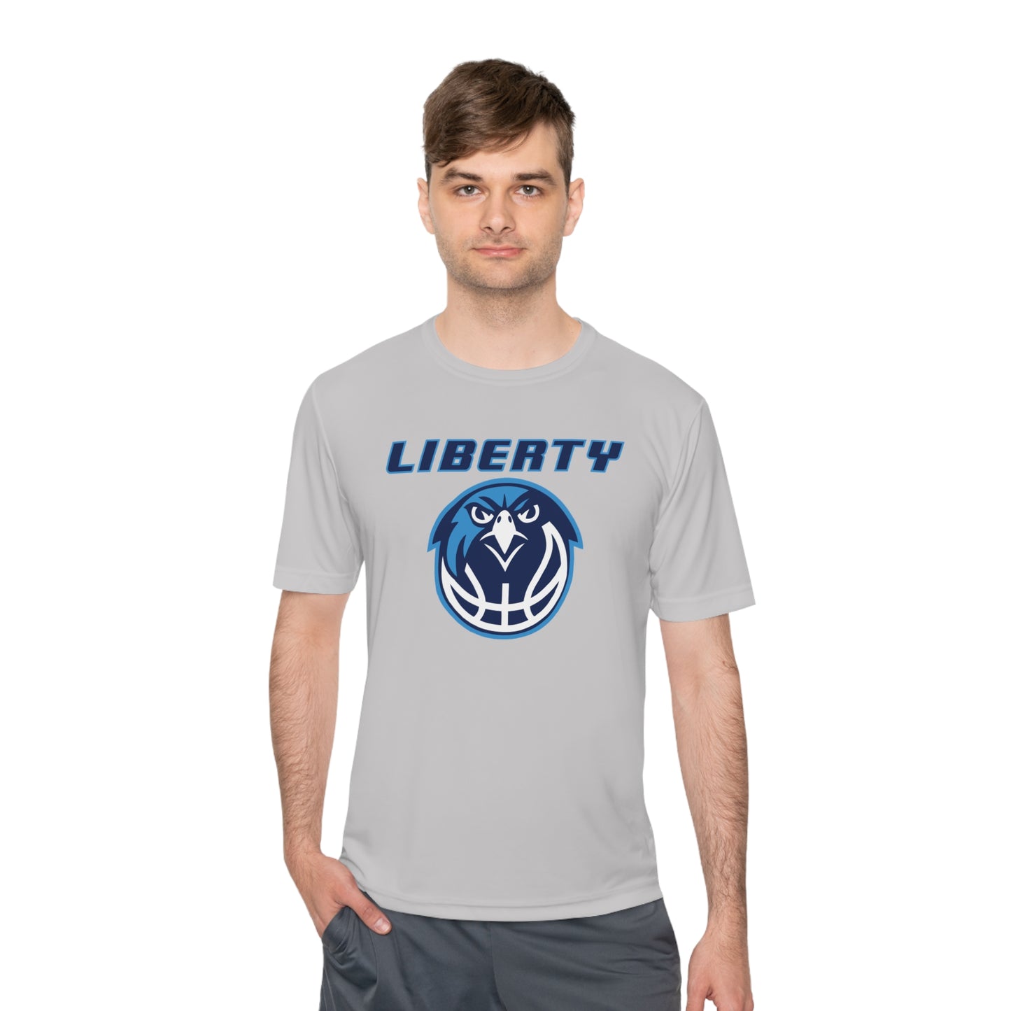 Liberty Falcons | Performance Moisture Wicking T-Shirt