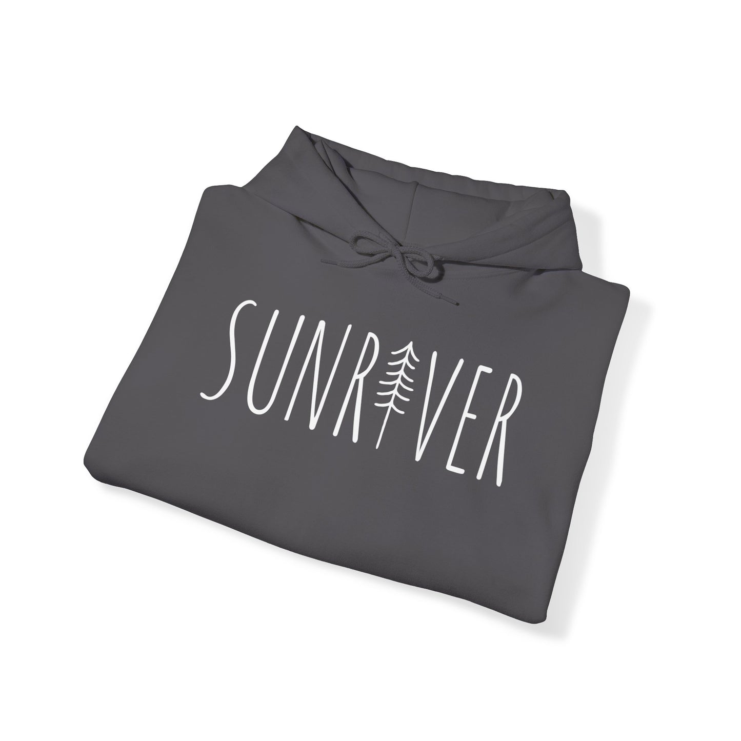 Sunriver Tree Hoodie | Premium Soft Pullover Hoodie