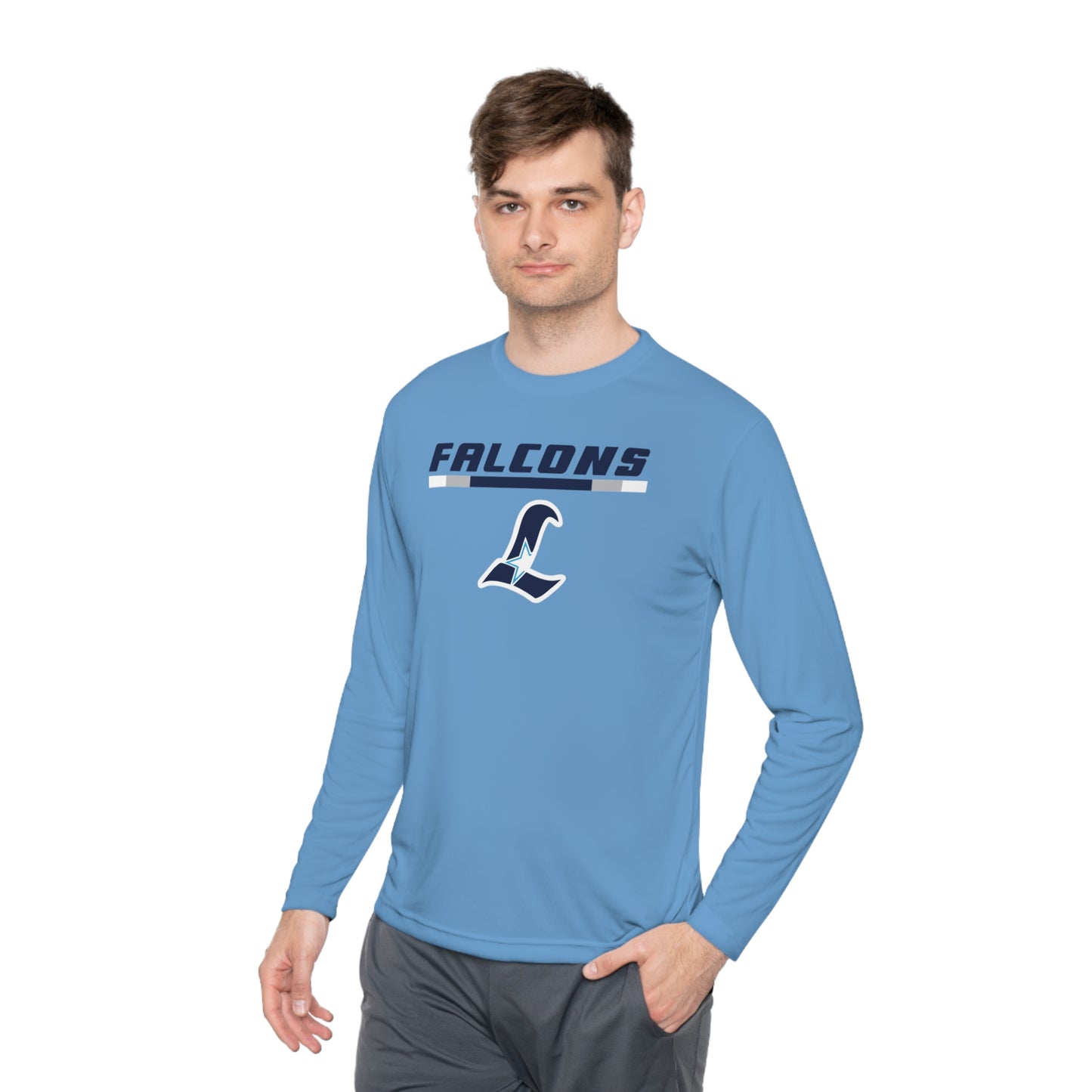 Liberty Falcons Athlete | Performance Moisture Wicking Long Sleeve Tee