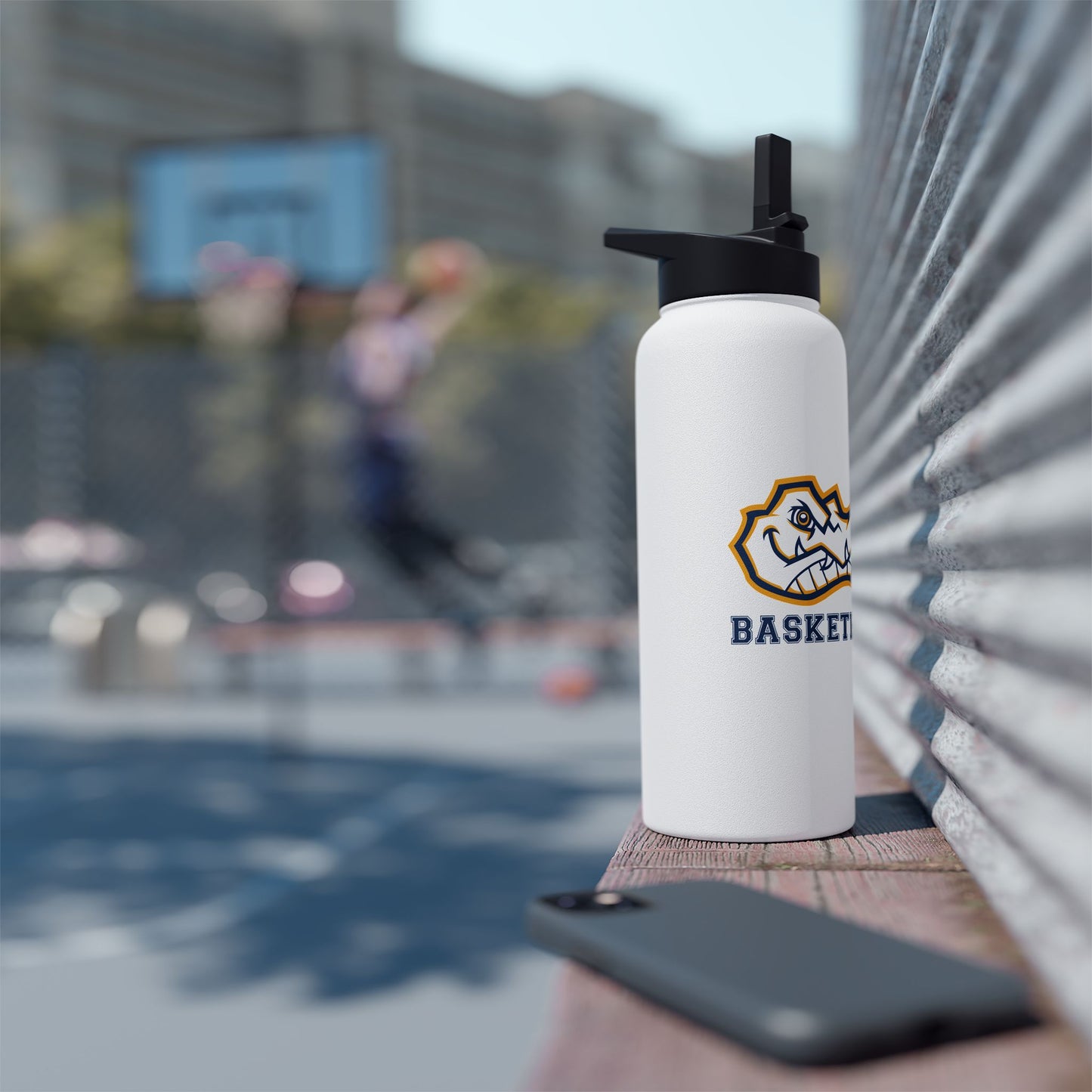 AWS Basketball | 32oz Stainless Steel Insulated Water Bottle