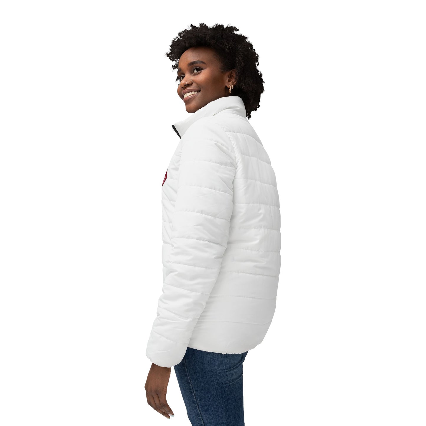 Concordia Christian Academy | Women’s Puffer Jacket (WHITE)