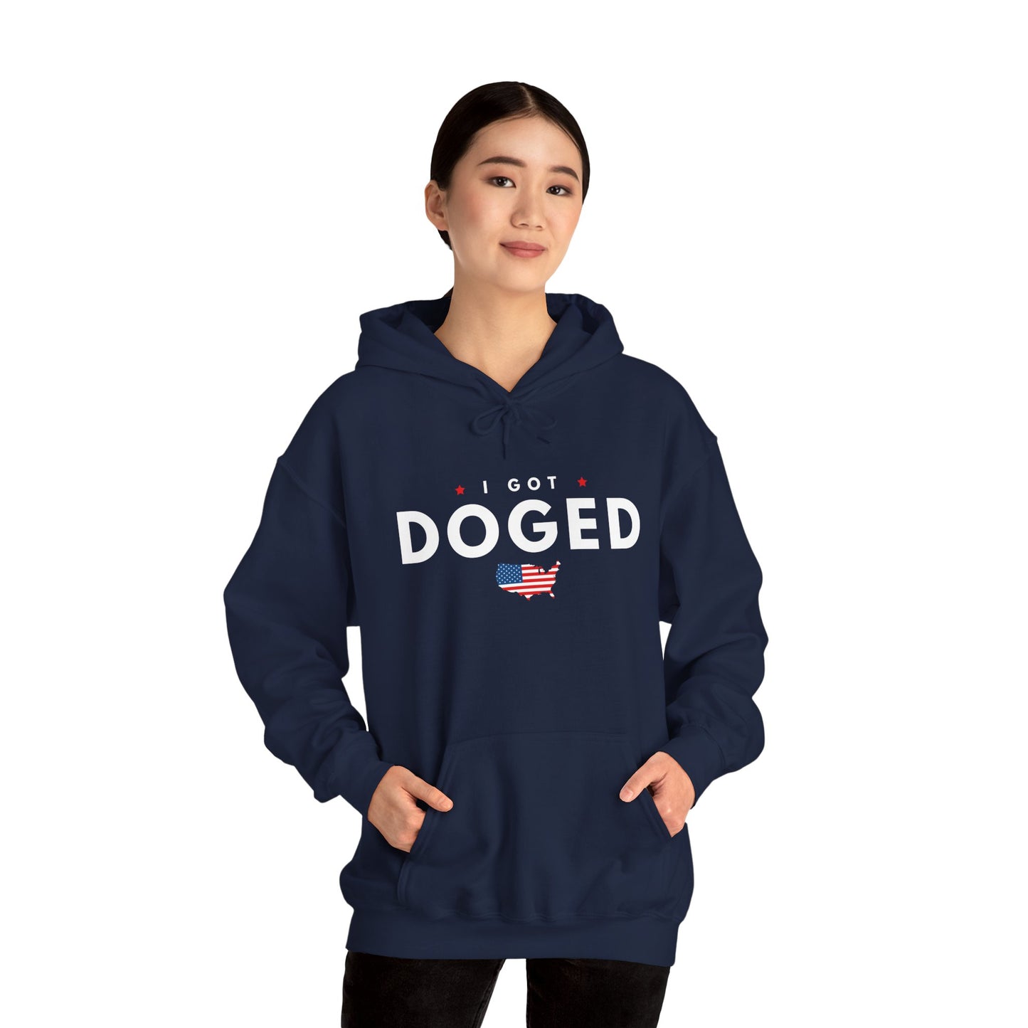 I Got Doged | Unisex Hooded Sweatshirt
