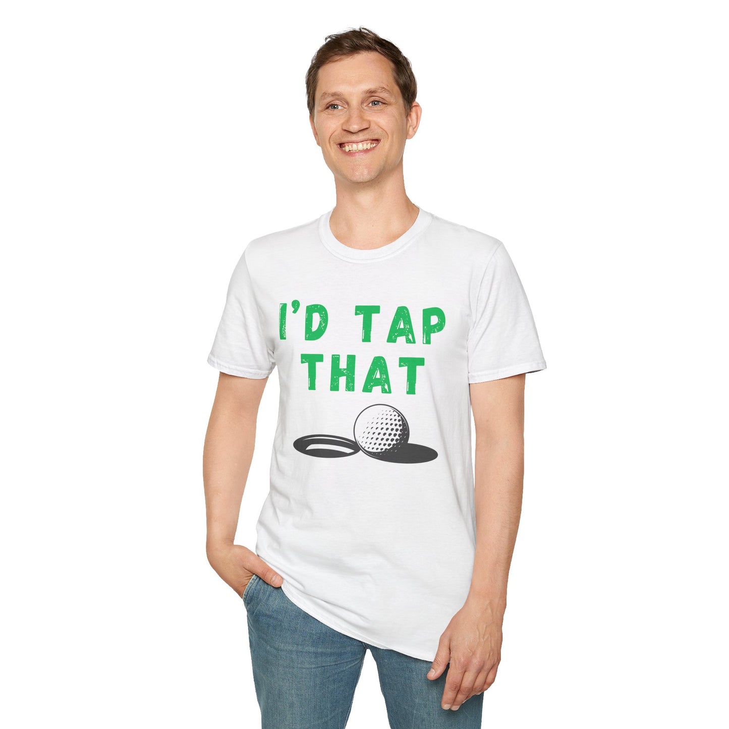 I'd Tap That Funny Golf T-Shirt | Premium Soft Tee