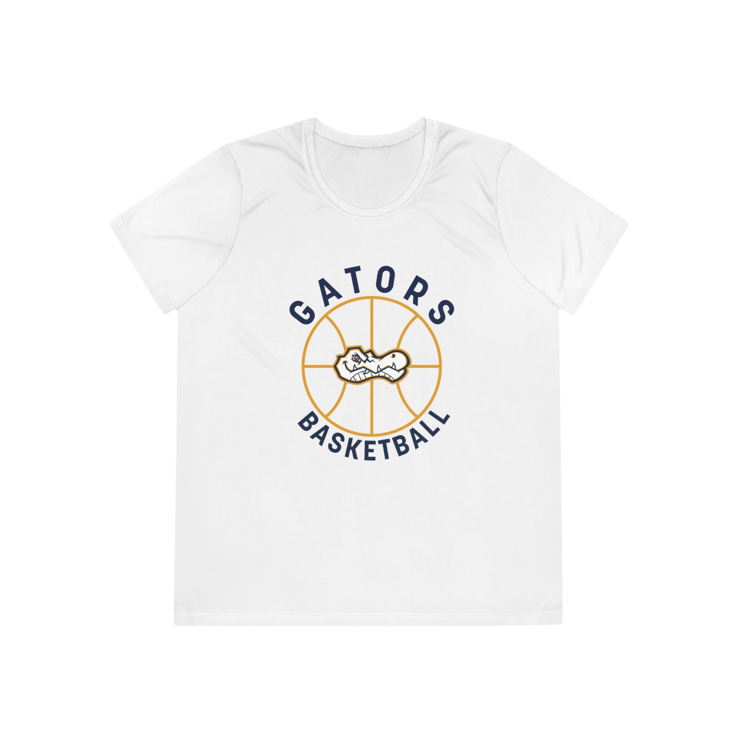 Gators Basketball | Womens Performance Moisture Wicking Tee