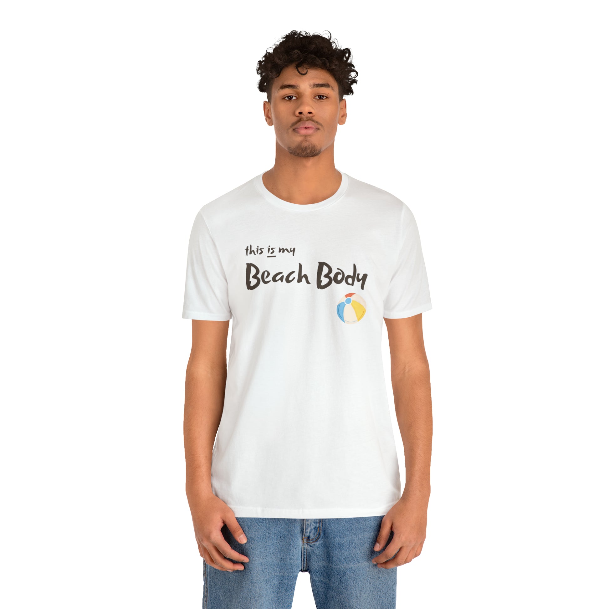 This Is My Beach Body | Men/Unisex T-Shirt - Mightee