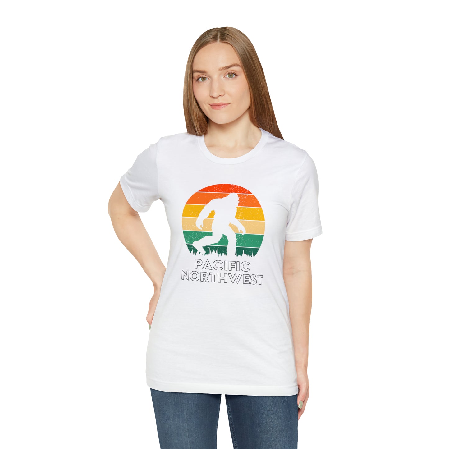 Pacific Northwest Bigfoot | Men/Unisex T-Shirt - Mightee