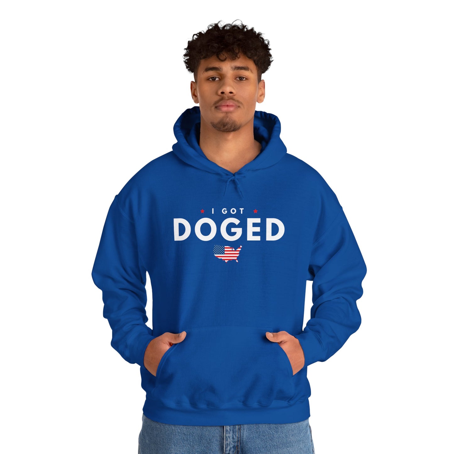 I Got Doged | Unisex Hooded Sweatshirt