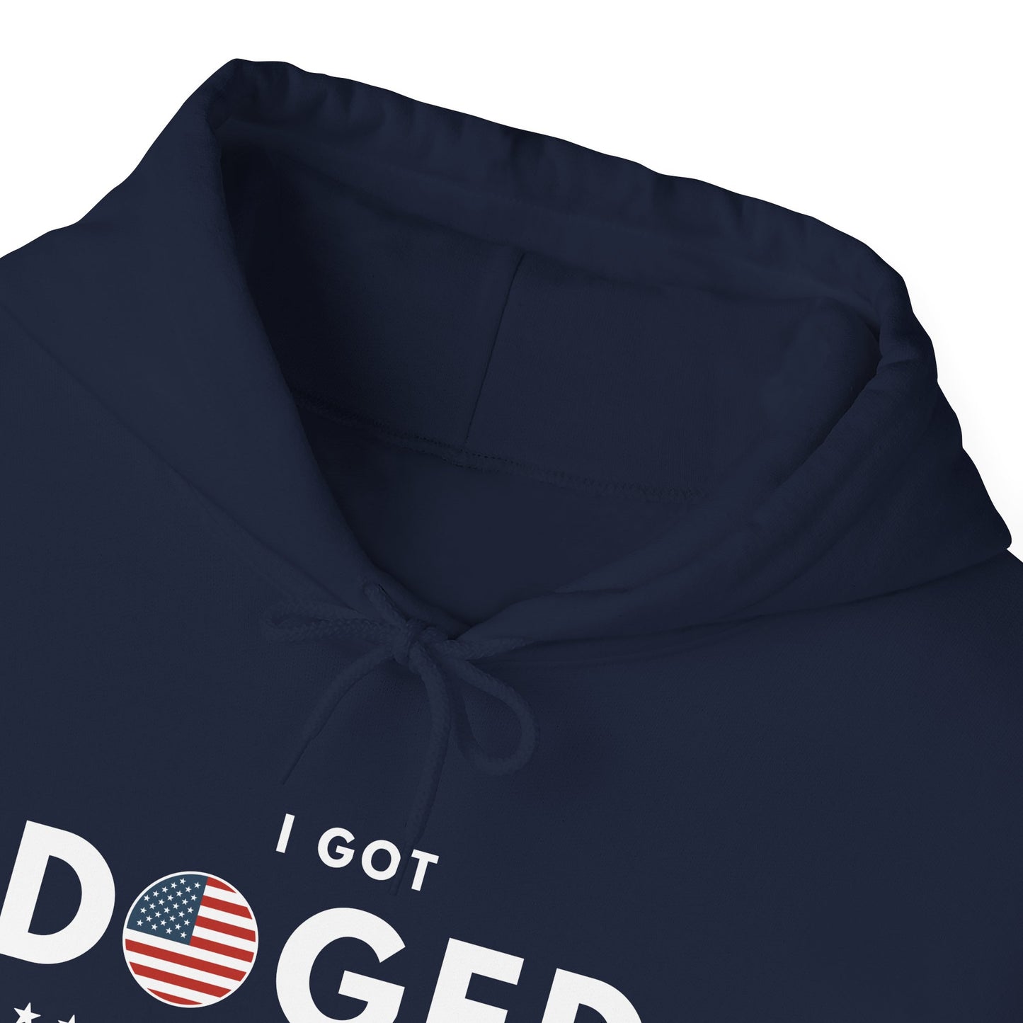 I Got Doged (Flag) | Unisex Hooded Sweatshirt