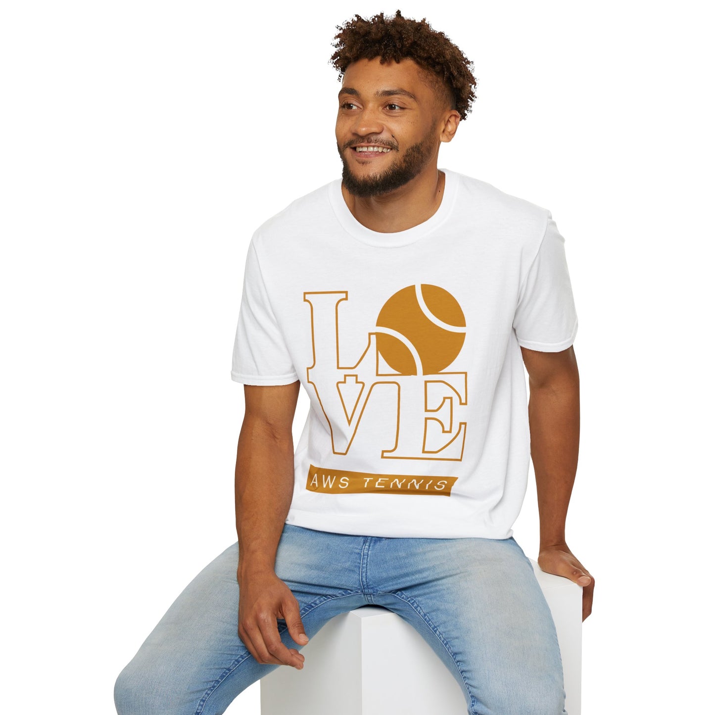 AWS Tennis LOVE | Softstyle T-Shirt