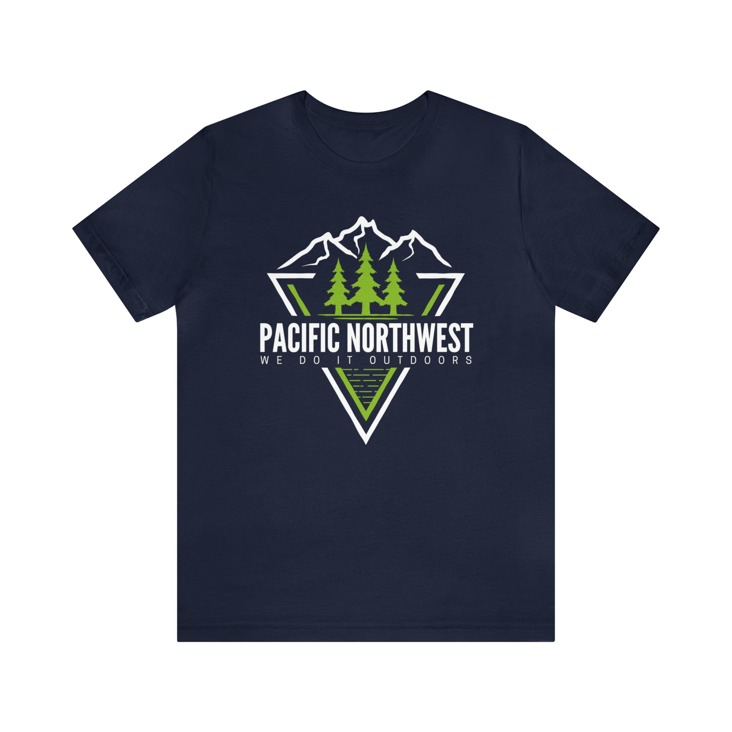 Pacific Northwest We Do It Outside | Men/Unisex T-Shirt - Mightee