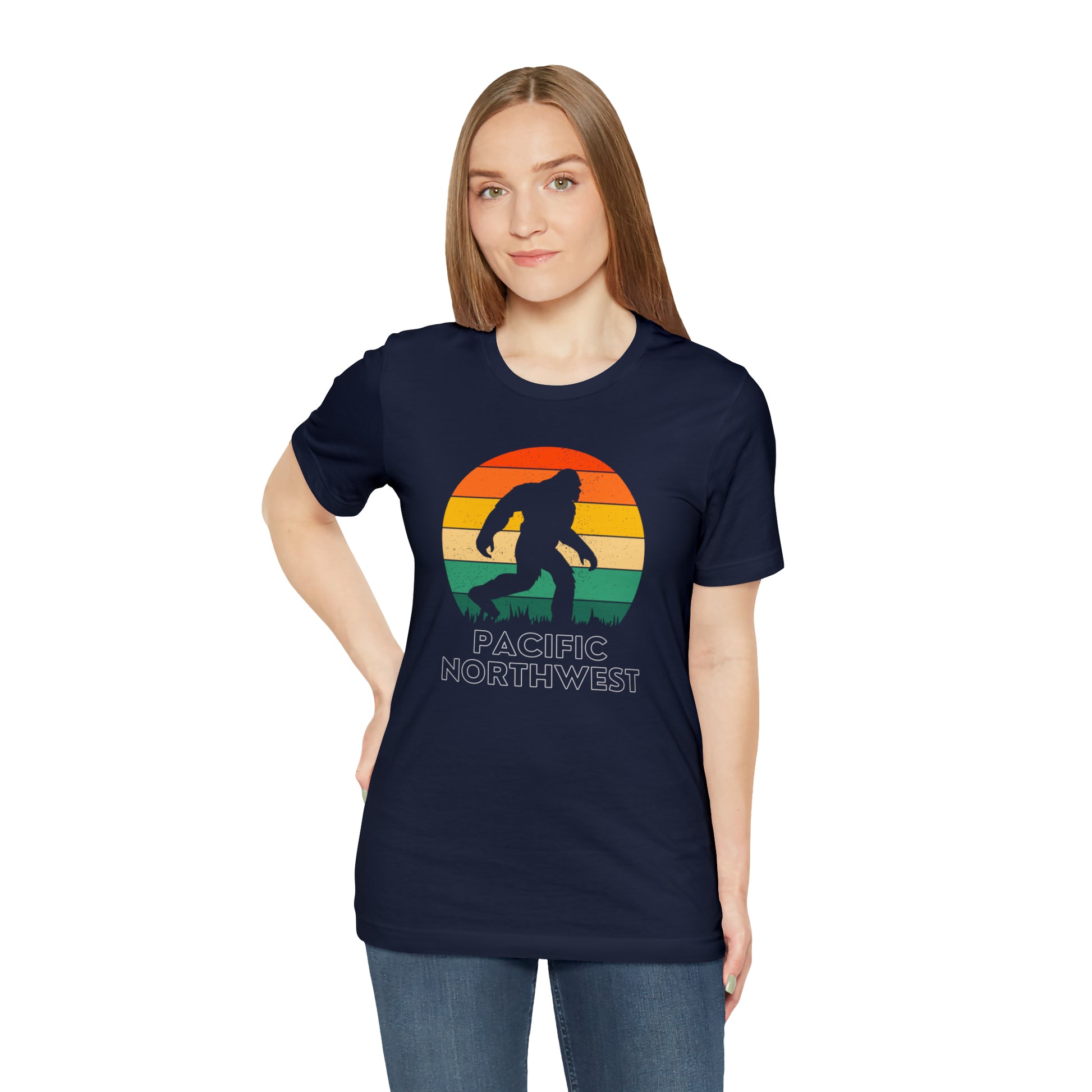 Pacific Northwest Bigfoot | Men/Unisex T-Shirt - Mightee