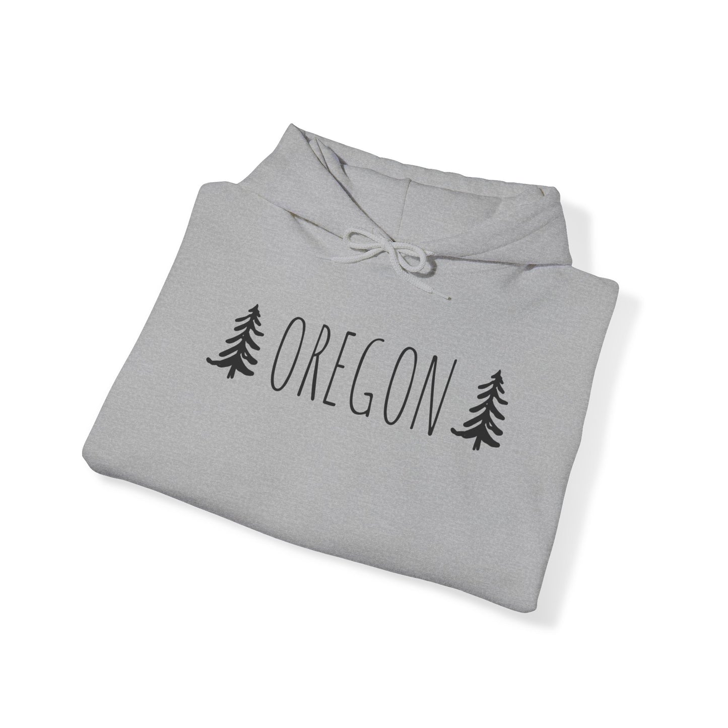 Oregon Tree Hoodie | Premium Soft Pullover Hoodie