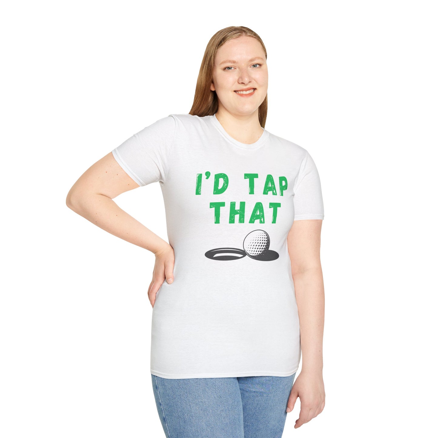 I'd Tap That Funny Golf T-Shirt | Premium Soft Tee