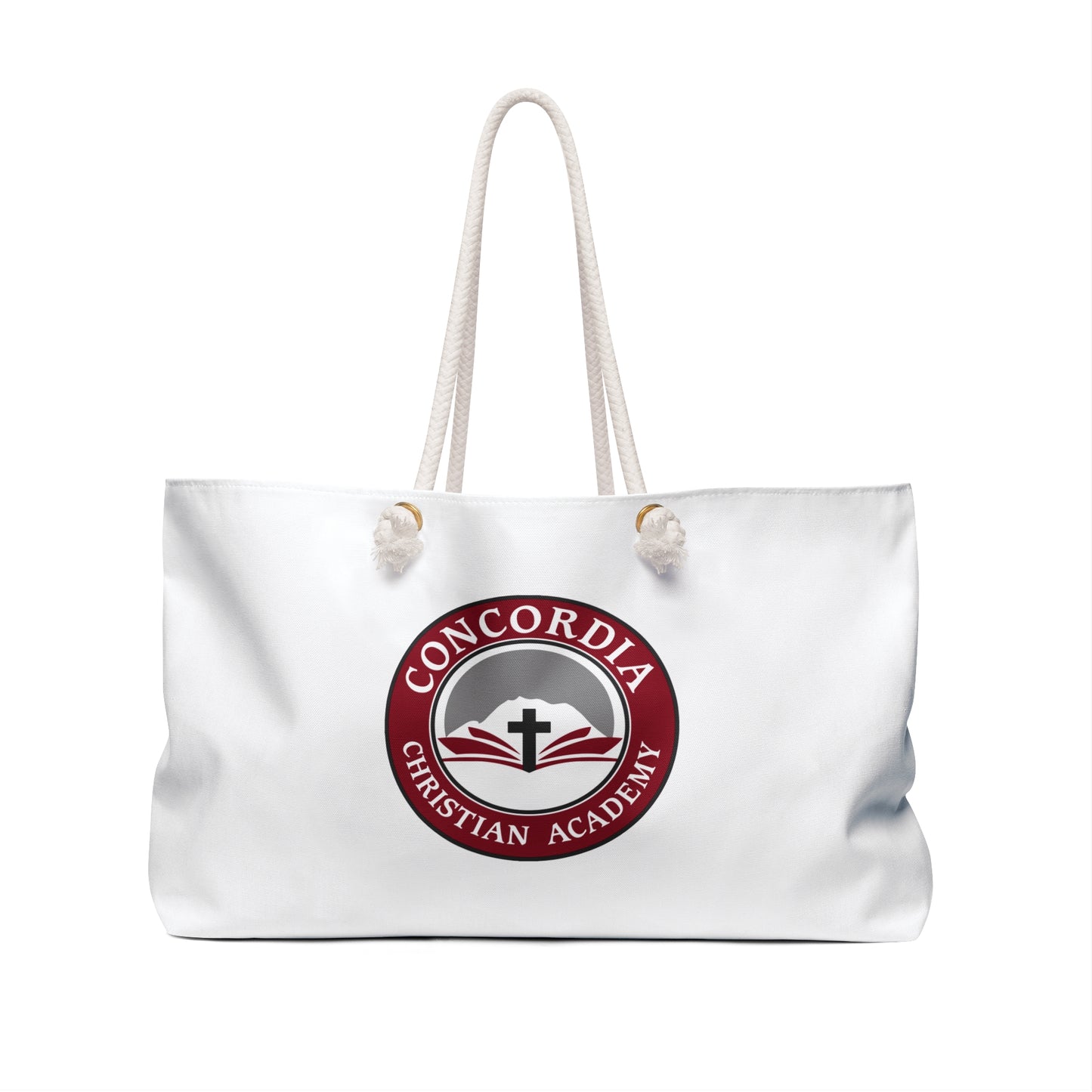 Concordia Christian Academy | Weekender Tote Bag (WHITE)