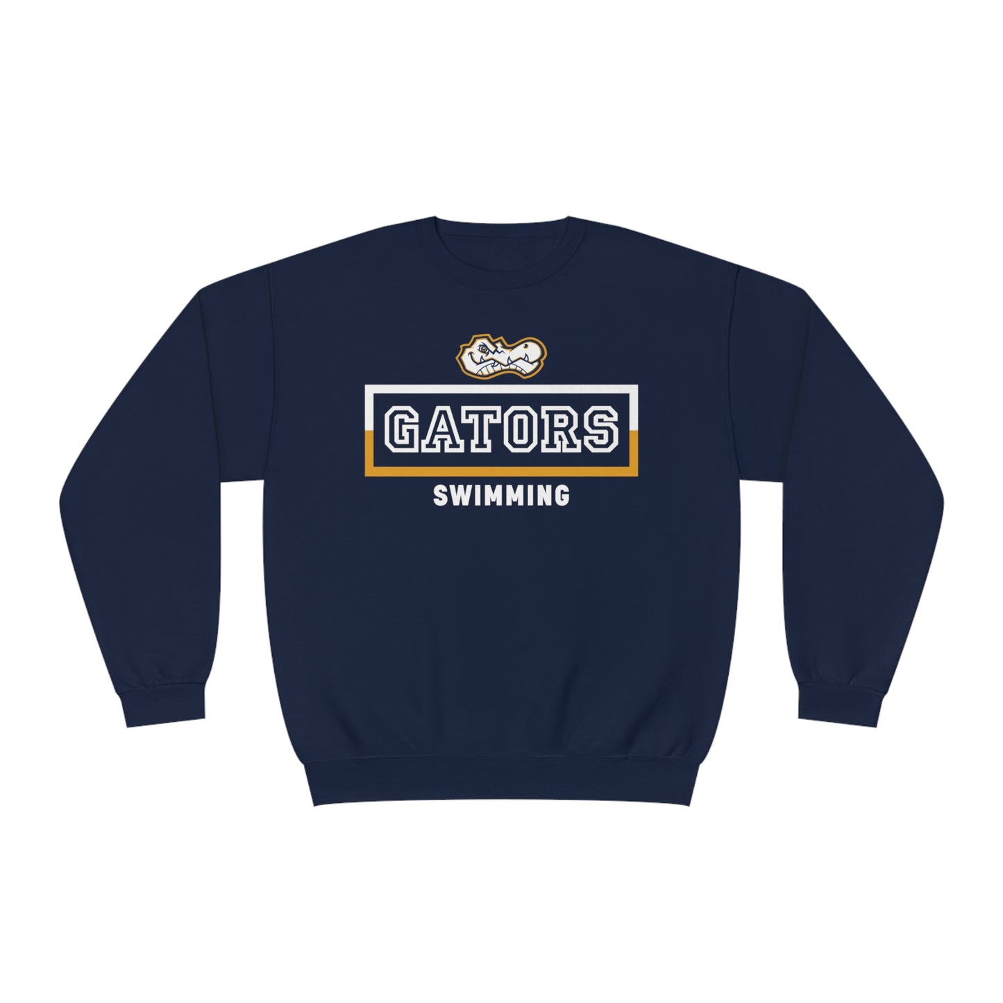 Gators Swimming | Unisex NuBlend® Fleece Crewneck Sweatshirt