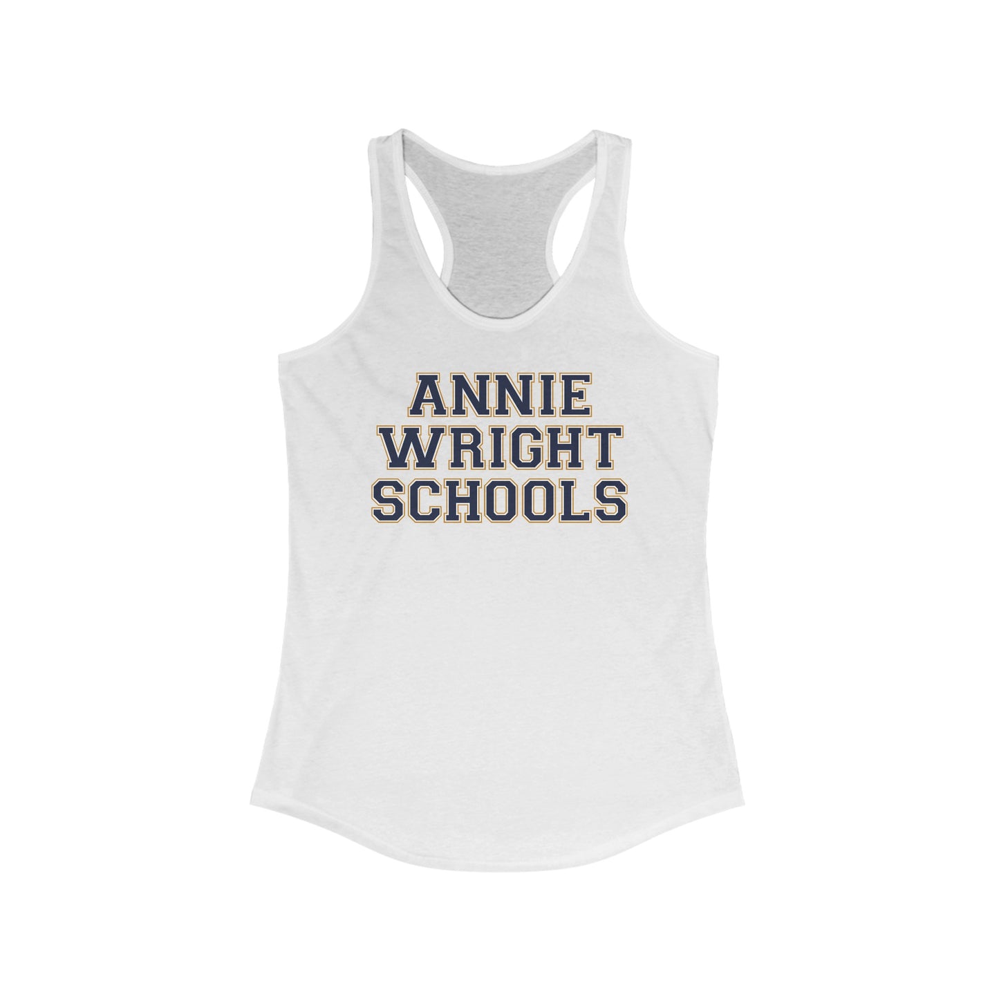 Annie Wright Schools | Women's Racerback Tank Top