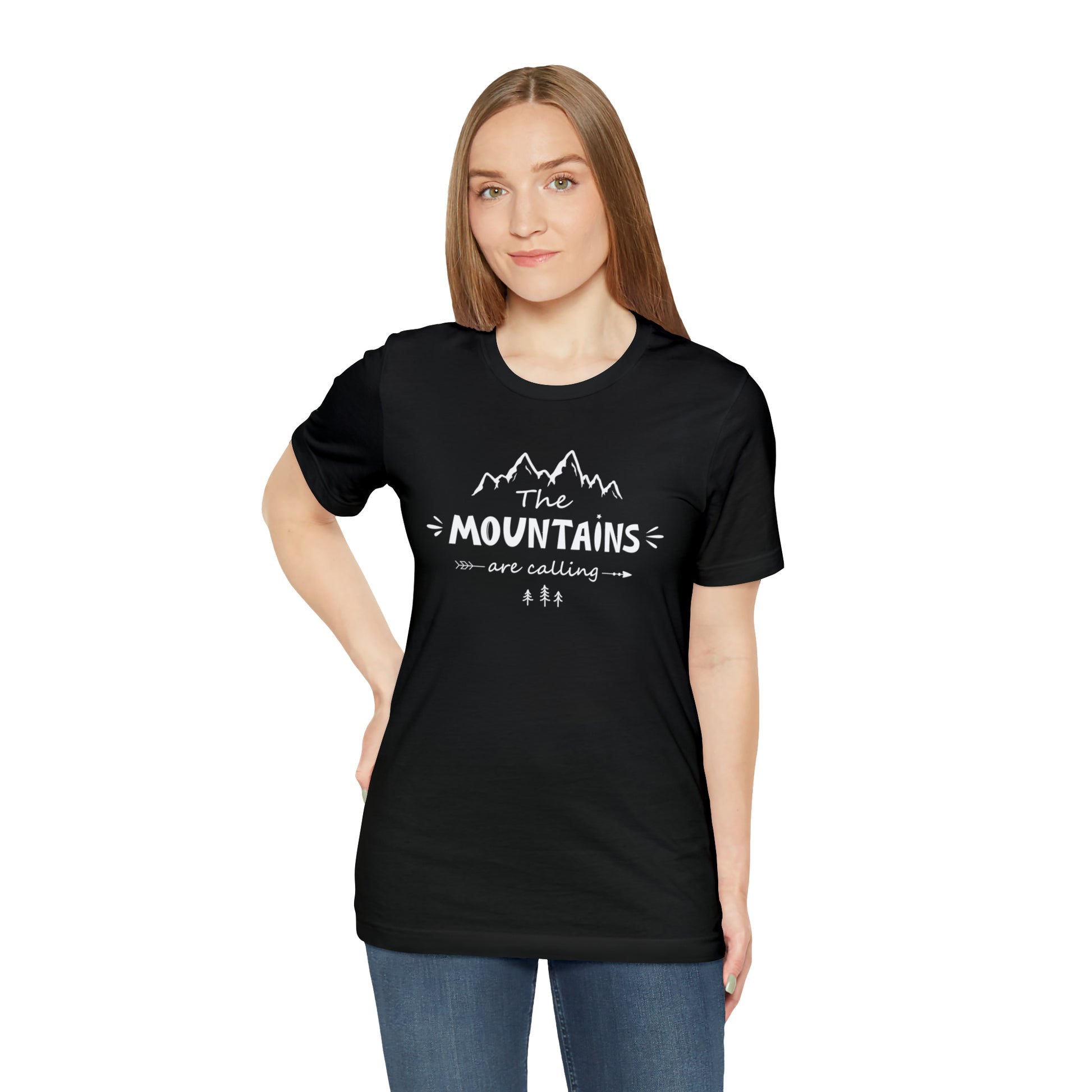 The Mountains Are Calling | Men/Unisex T-Shirt - Mightee