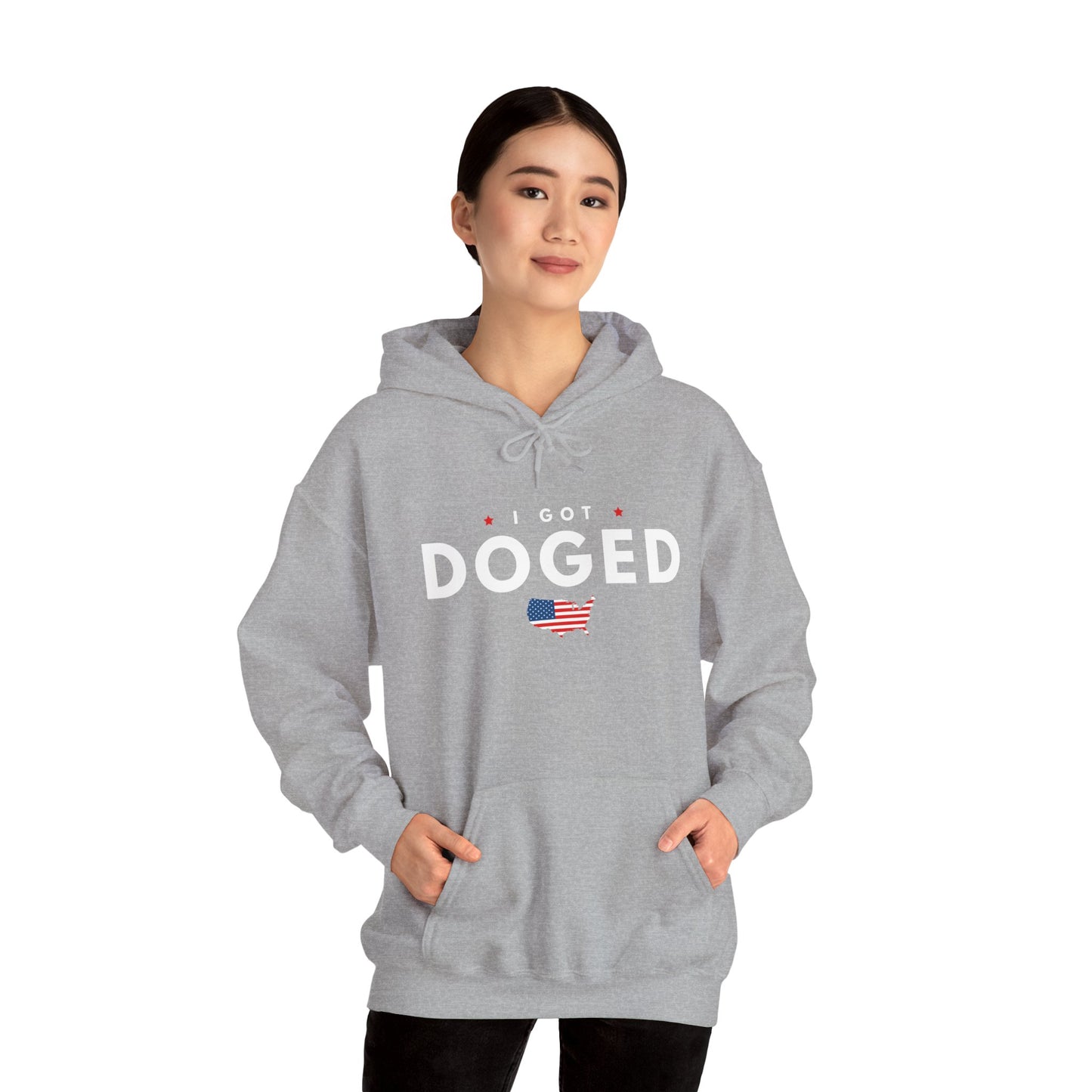 I Got Doged | Unisex Hooded Sweatshirt