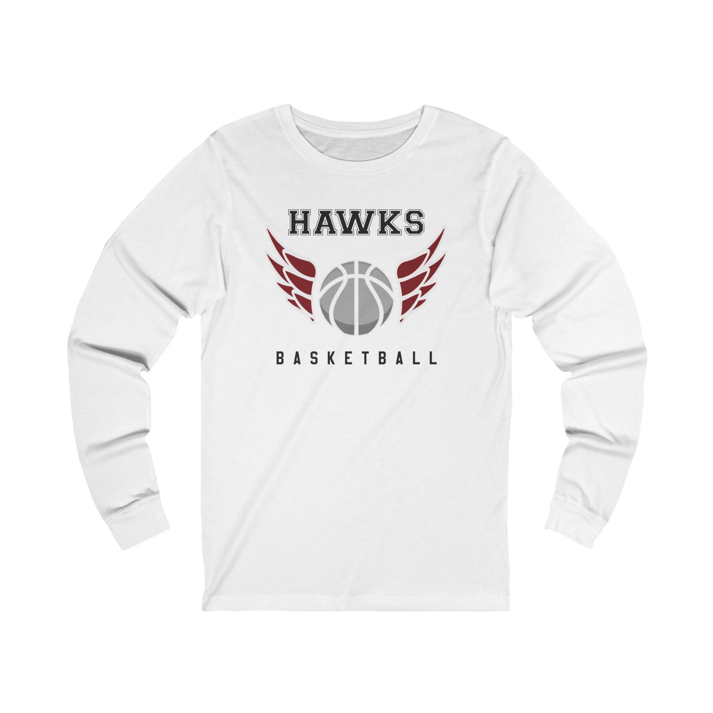 Hawks Basketball | Long Sleeve T-Shirt