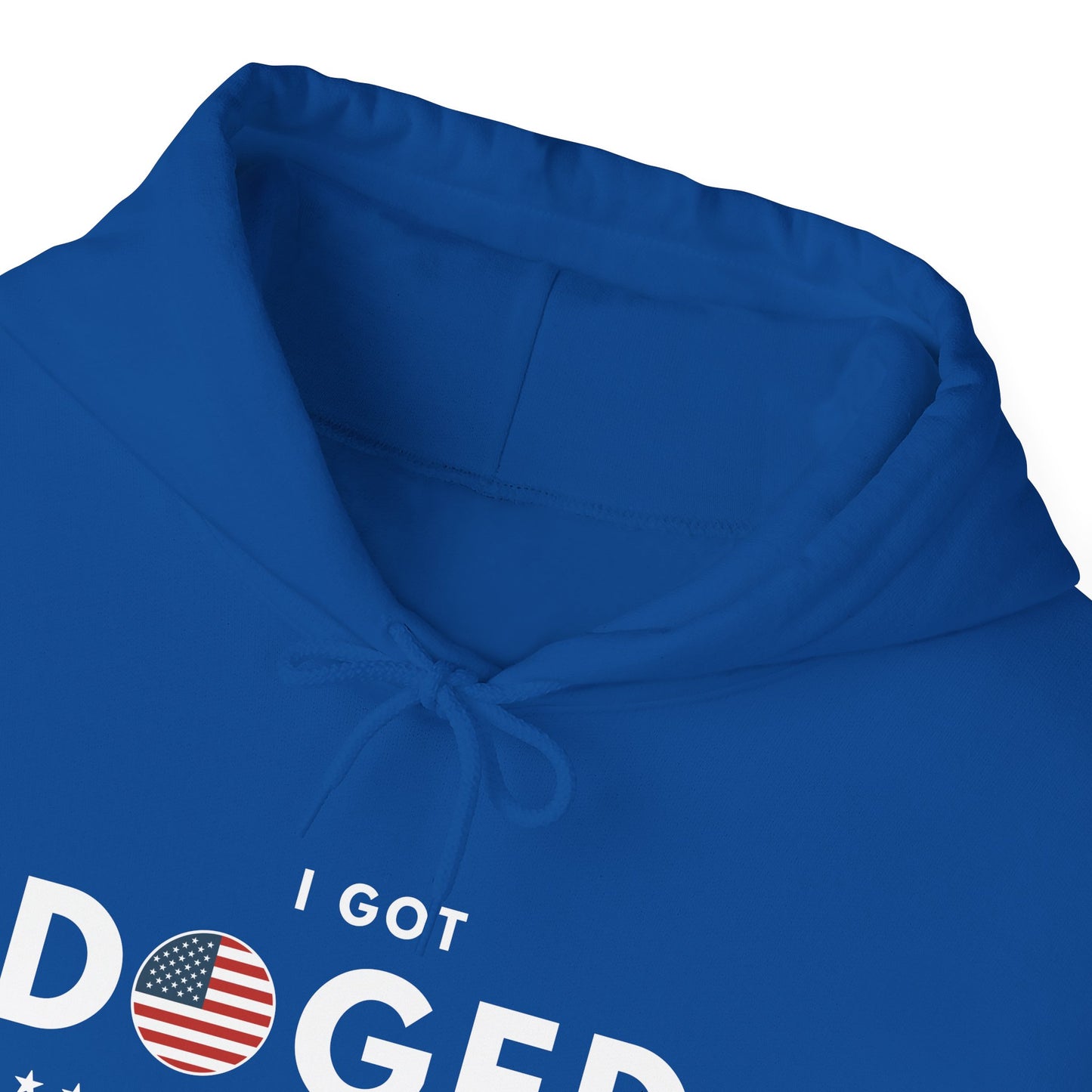 I Got Doged (Flag) | Unisex Hooded Sweatshirt