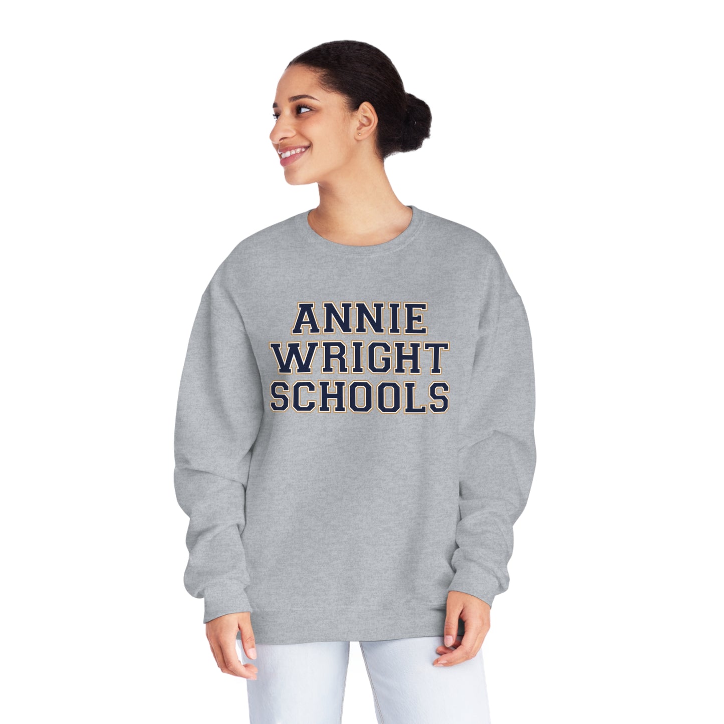 Annie Wright Schools | Unisex NuBlend® Fleece Crewneck Sweatshirt