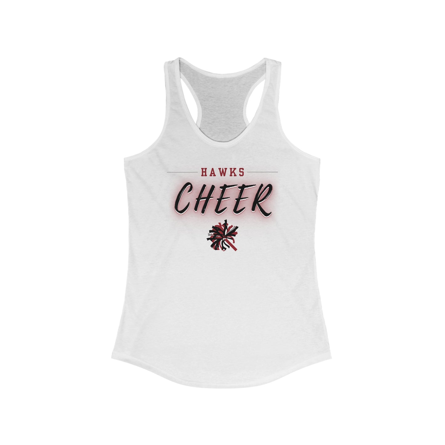 Hawks Cheer | Women's Racerback Tank Top