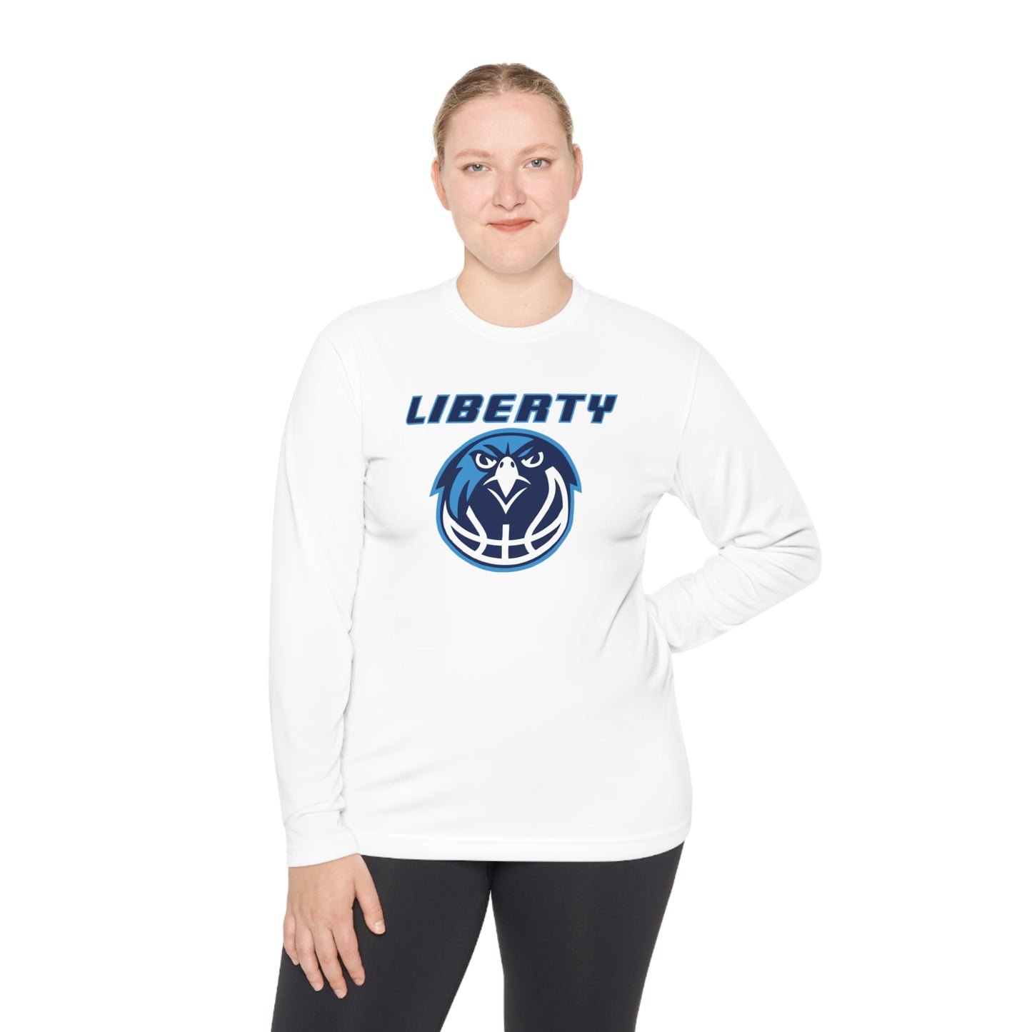 Liberty Falcons | Performance Moisture Wicking Long Sleeve Tee