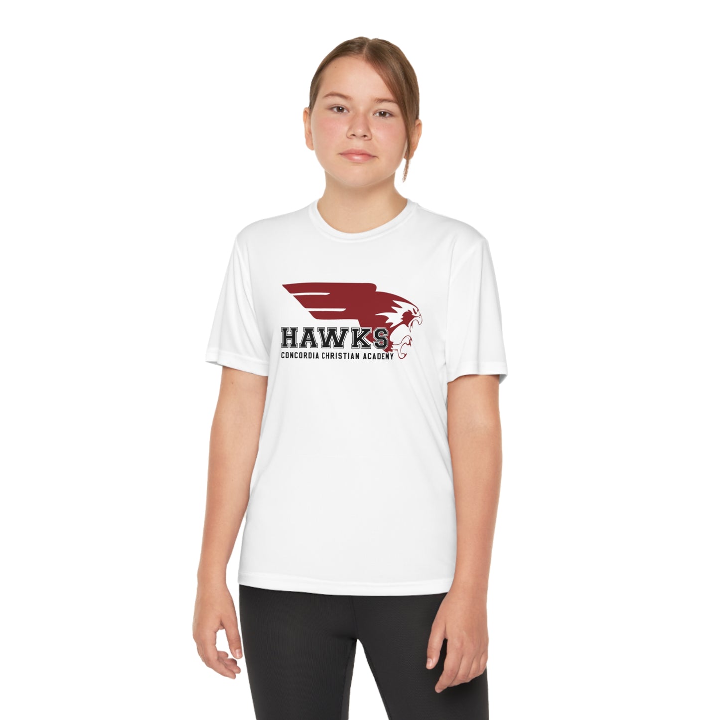 CCA Hawks | Sport-Tek® Youth Active Tee