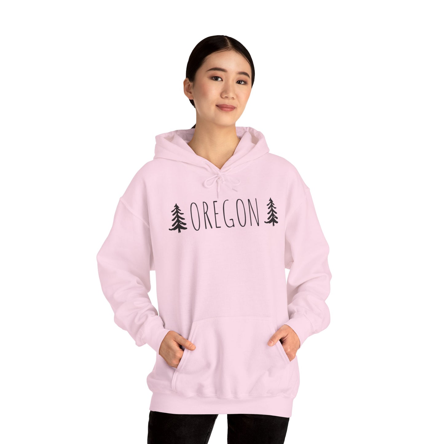 Oregon Tree Hoodie | Premium Soft Pullover Hoodie