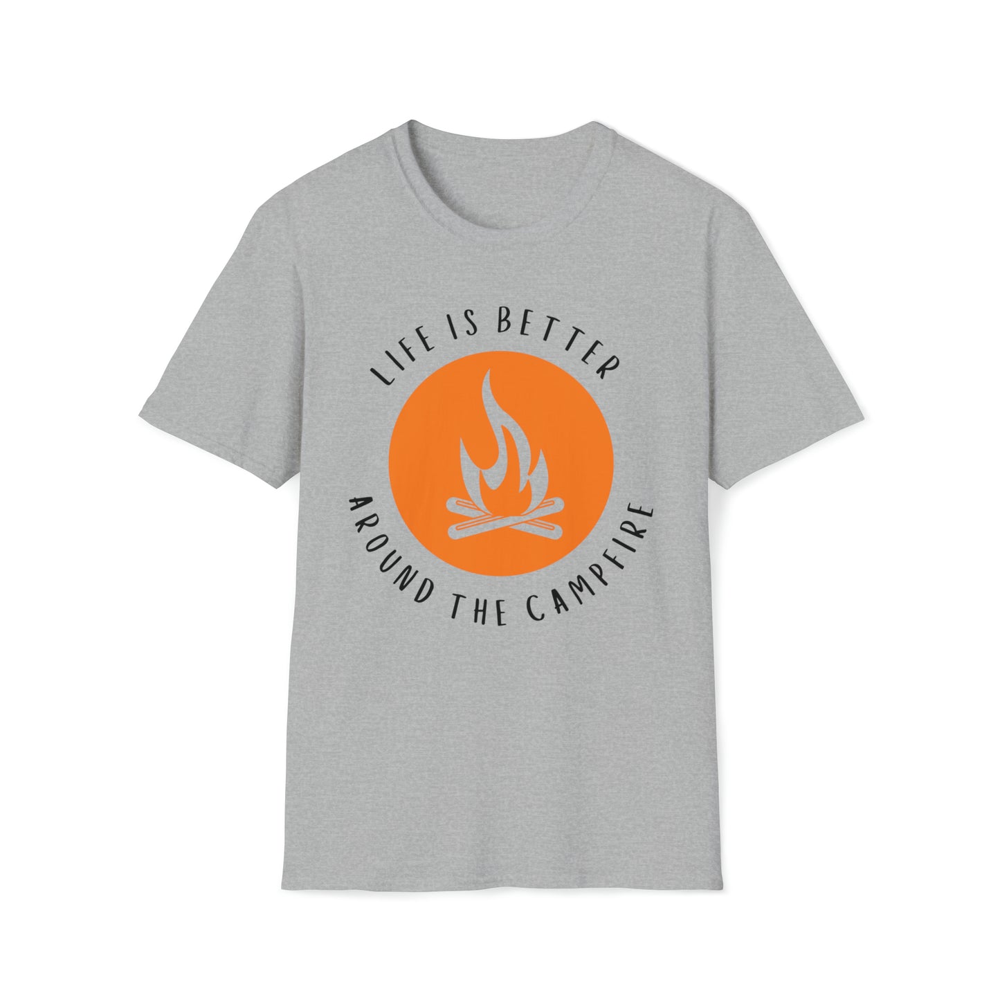 Life Is Better Around The Campfire T-Shirt | Premium Soft Tee