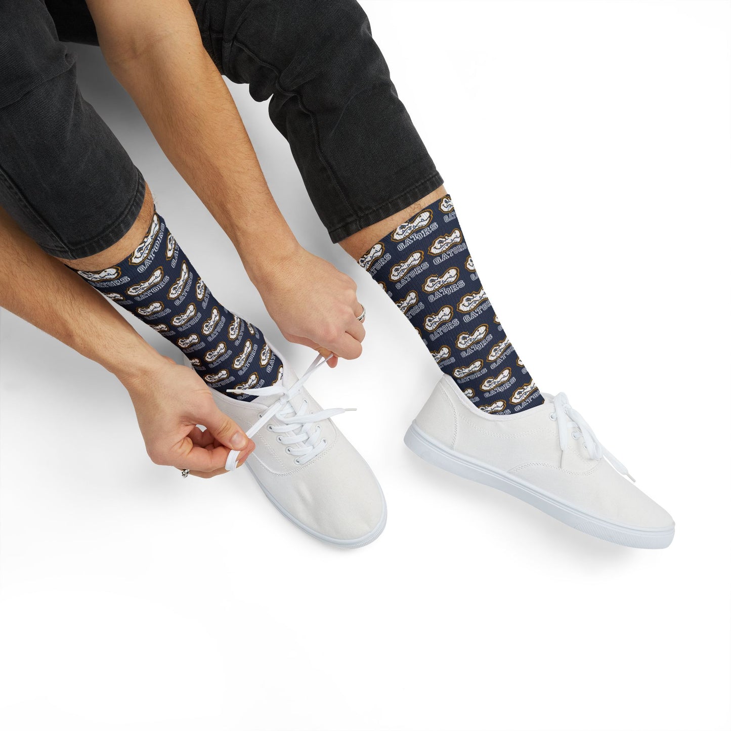 AWS Gators | Navy Crew Socks