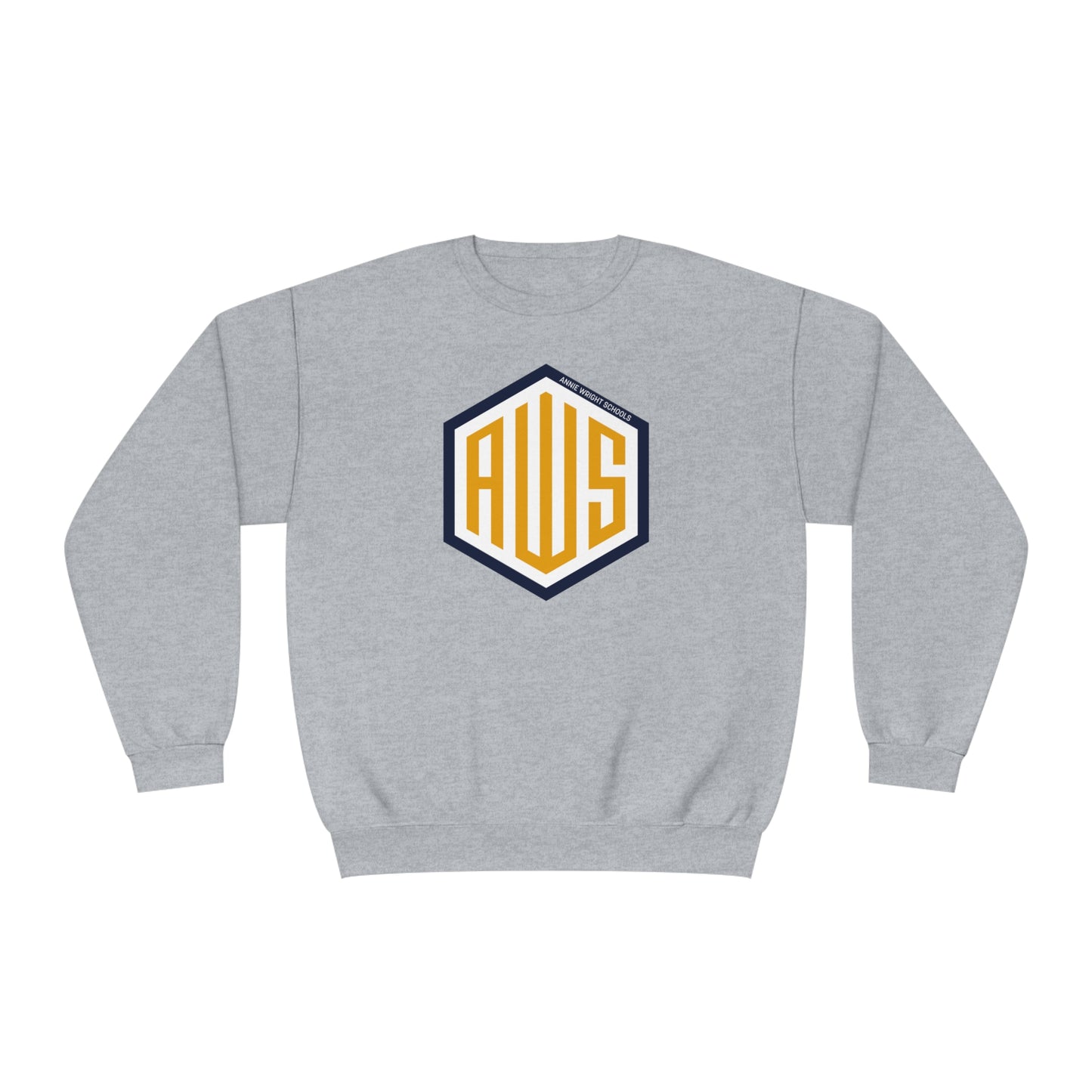 AWS Monogram | Unisex NuBlend® Fleece Crewneck Sweatshirt