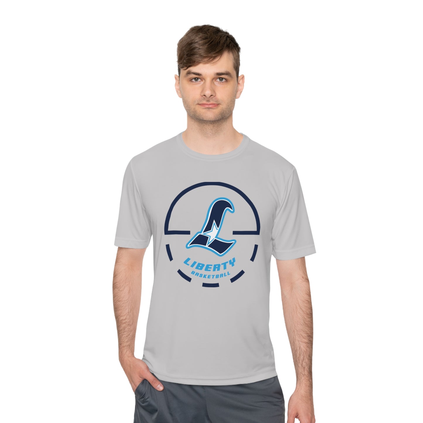 Liberty Falcons Game Time | Performance Moisture Wicking T-Shirt