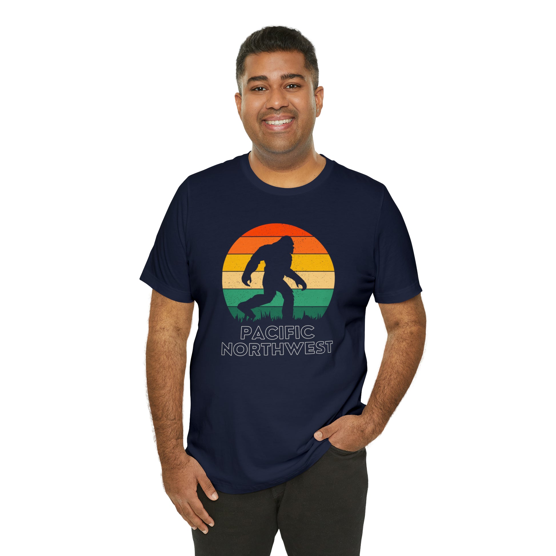 Pacific Northwest Bigfoot | Men/Unisex T-Shirt - Mightee