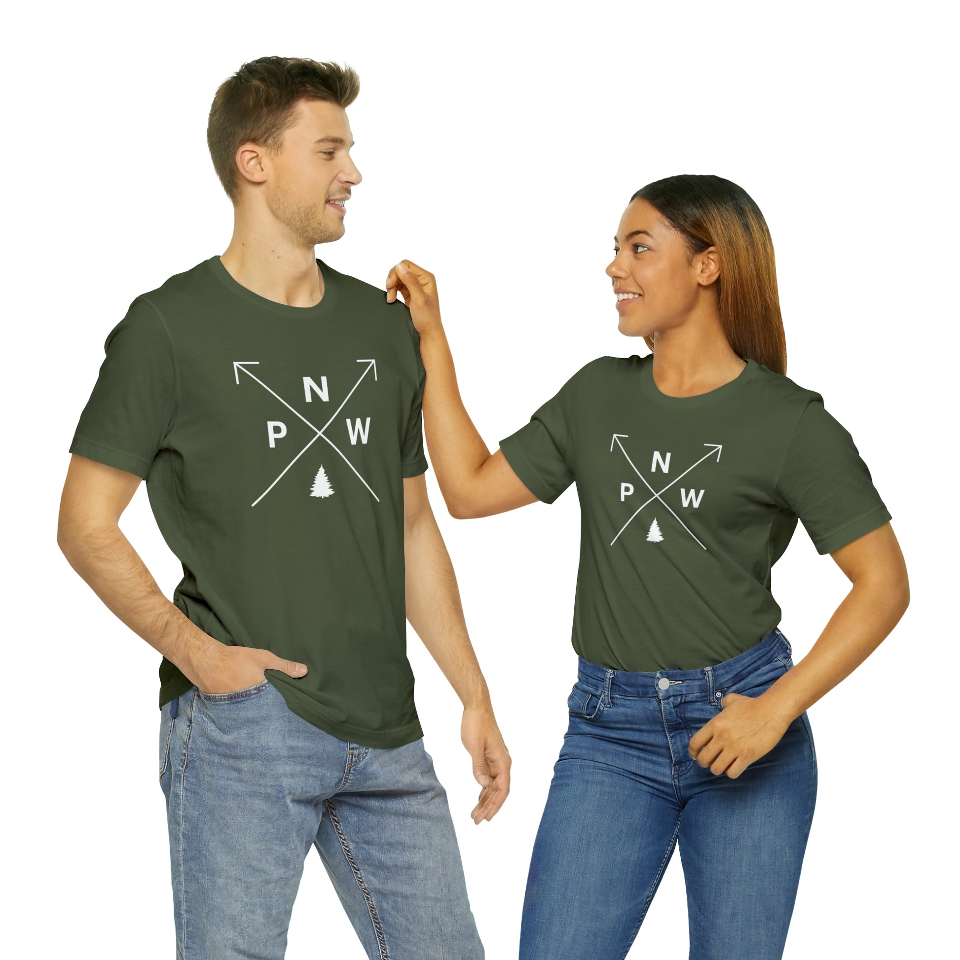 Pacific Northwest Arrows | Men/Unisex T-Shirt - Mightee